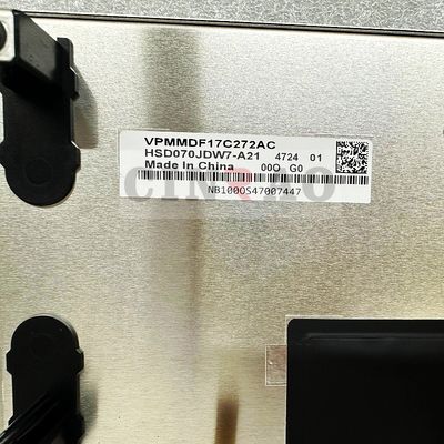 7 Zoll 800*480 LCD-Display HSD070JDW7-A21 Fahrzeugbildschirm WLED LVDS GPS-Navigation