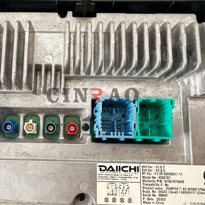 Auto-Bildschirm-Monitor Fiat ICS0707 LCD-Display 250MY24 7 AV WDAB GPS-Navigation