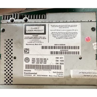 Auto-Navigationsradio für Volkswagen Phaeton RNS810 Stereoanlage VW RNS 810 GPS-Audio