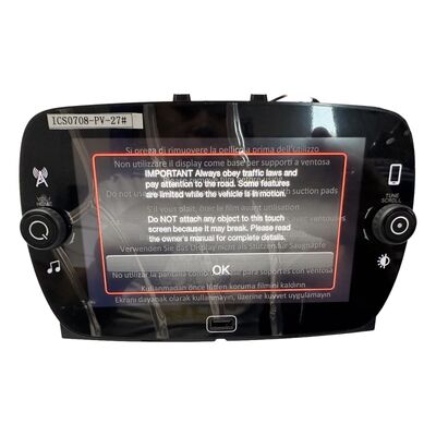 Fahrzeugbildschirmmonitor für Fiat ICS0708 312 7" A7 DAB Navigationsradio Player