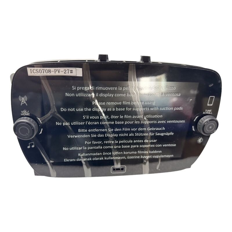 Fahrzeugbildschirmmonitor für Fiat ICS0708 312 7" A7 DAB Navigationsradio Player